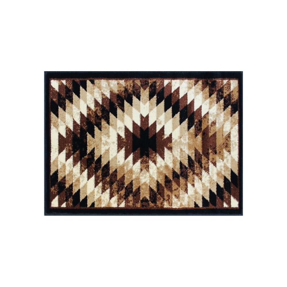 Flash Furniture Teagan Collection Brown 2' x 3' Area Rug OKR-RG1106-23-BN-GG