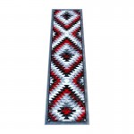 Flash Furniture Teagan Collection Red 2' x 7' Area Rug OKR-RG1106-27-RD-GG