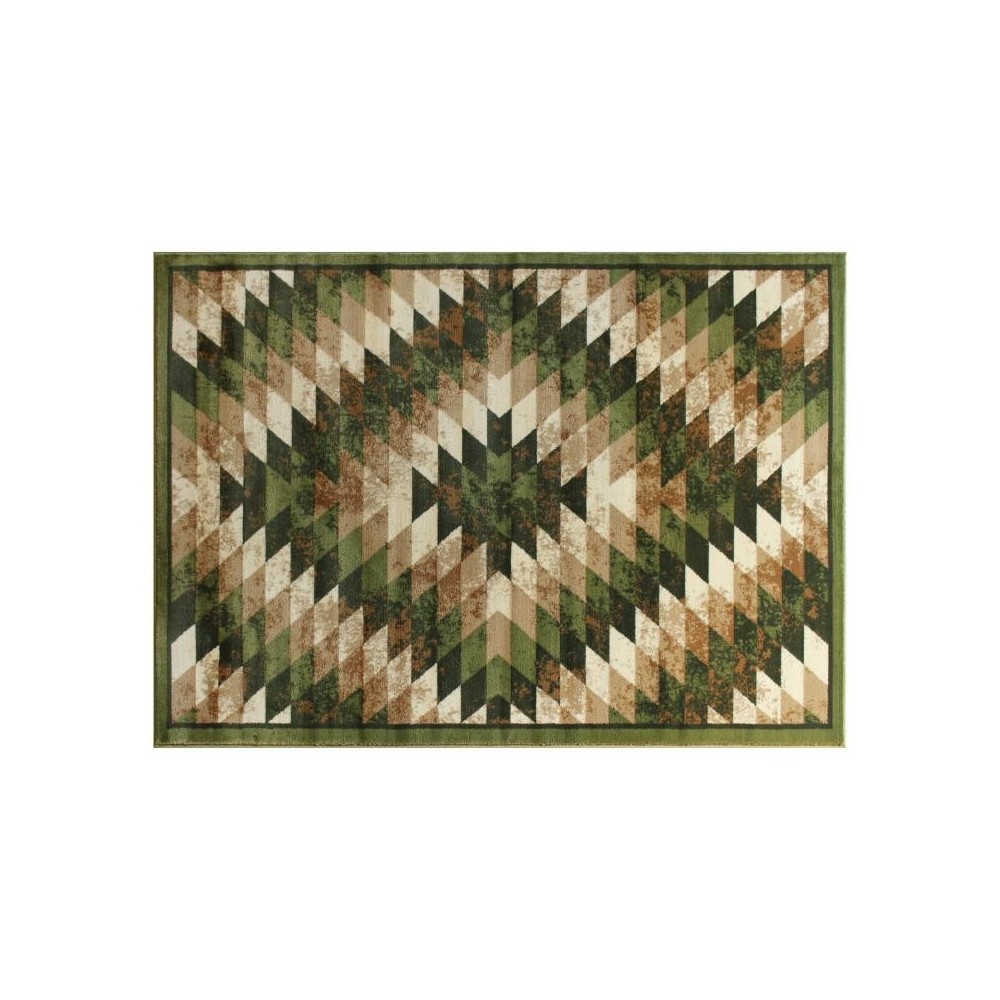 Flash Furniture Teagan Collection Green 4' x 5' Area Rug OKR-RG1106-45-GN-GG