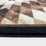 Flash Furniture Teagan Collection Brown 5' x 7' Area Rug OKR-RG1106-57-BN-GG