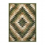 Flash Furniture Teagan Collection Green 6' x 9' Area Rug OKR-RG1106-69-GN-GG