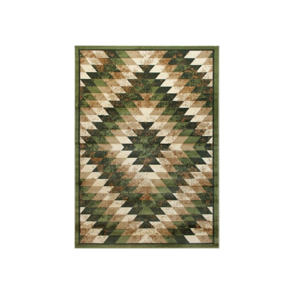 Flash Furniture Teagan Collection Green 6' x 9' Area Rug OKR-RG1106-69-GN-GG