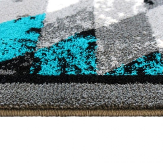 Flash Furniture Turquoise Rug OKR-RG1106-810-TQ-GG