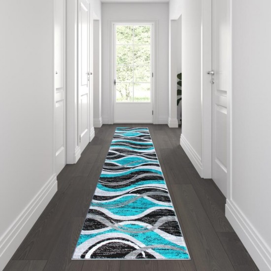 Flash Furniture Turquoise Rug OKR-RG1109-211-TQ-GG