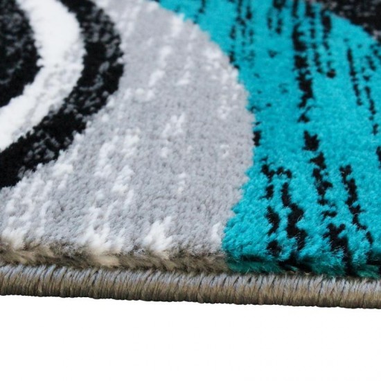 Flash Furniture Turquoise Rug OKR-RG1109-27-TQ-GG