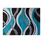 Flash Furniture Turquoise Rug OKR-RG1109-57-TQ-GG