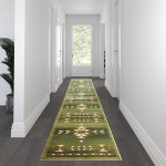 Flash Furniture Green Rug OKR-RG1113-316-GN-GG