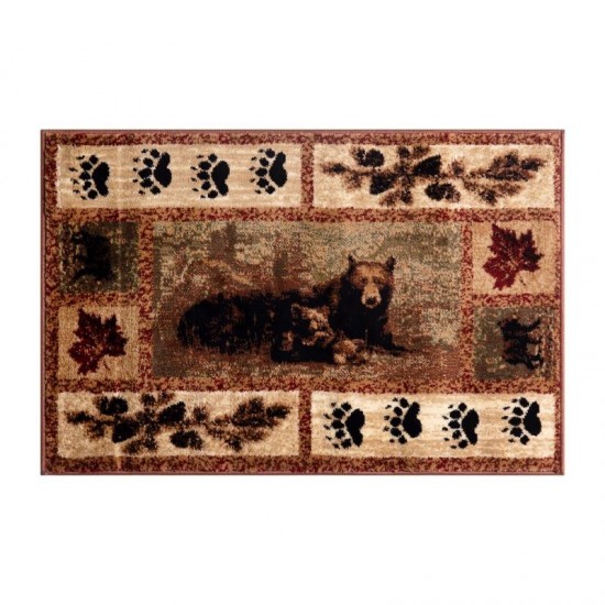 Flash Furniture Brown Rug OKR-RG1114-45-BN-GG