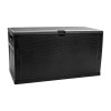 Flash Furniture Nobu Black 120 Gal Plastic Deck Box QT-KTL-4023BK-GG