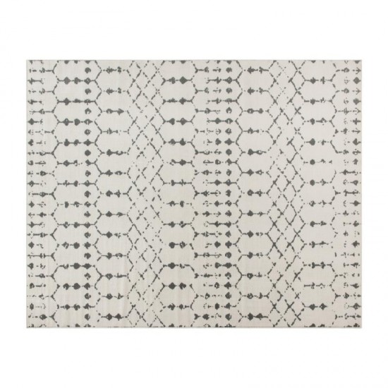 Flash Furniture Beth 8x10 Ivory & Gray Area Rug RC-CR19-1330-810-IV-GR-GG