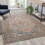 Flash Furniture Katherine 5' x 7' Multicolor Area Rug RC-EG-202101-01-57-BL-GG