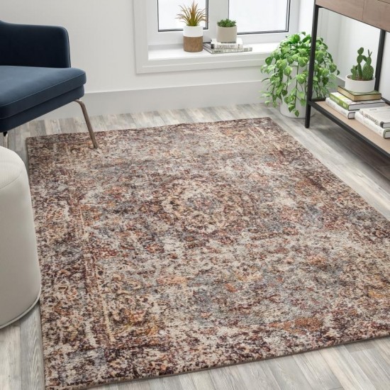 Flash Furniture Katherine 5' x 7' Multicolor Area Rug RC-EG-2021-2-57-GG