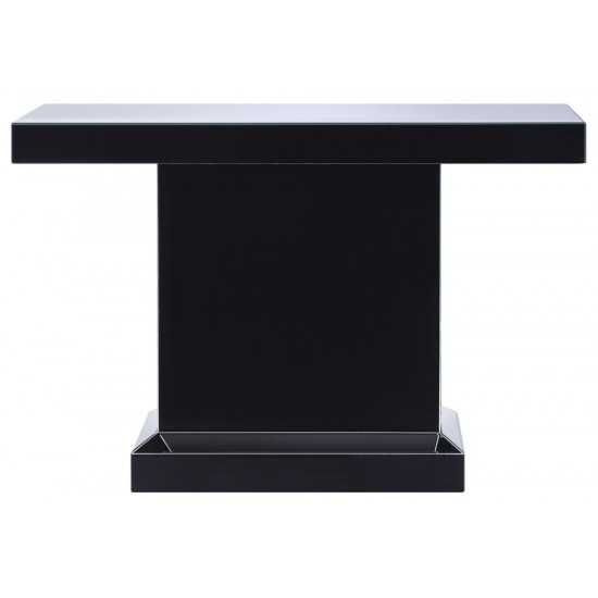 ACME Noralie Console Table, Mirrored & Faux Diamonds