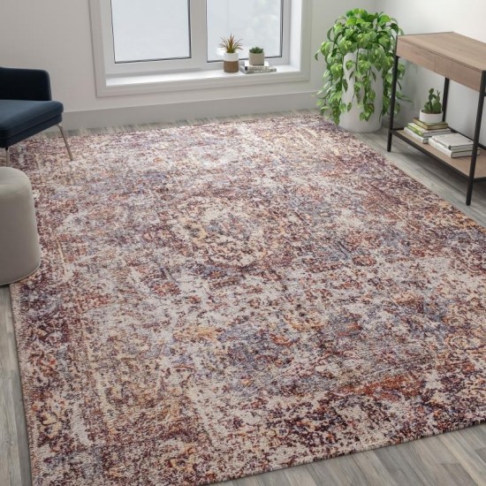 Flash Furniture Katherine 8' x 10' Multicolor Area Rug RC-EG-2021-2-810-GG