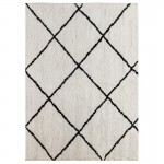 Flash Furniture Roxy 8x10 Ivory & Black Area Rug RC-KJ-181070-01-810-GG