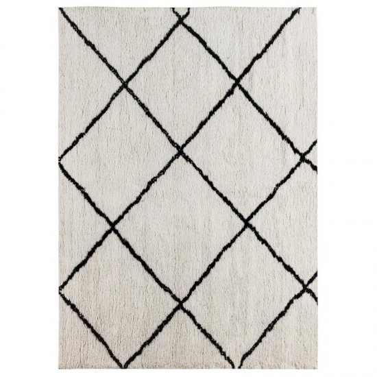 Flash Furniture Roxy 8x10 Ivory & Black Area Rug RC-KJ-181070-01-810-GG