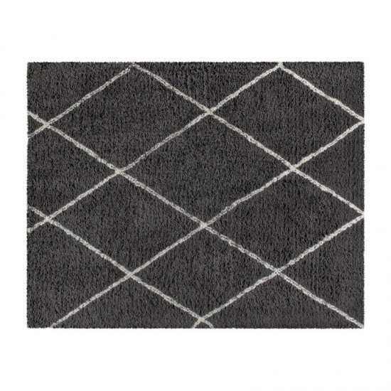 Flash Furniture Roxy 8x10 Charcoal & Ivory Area Rug RC-KJ-181070-01-810-GR-IV-GG