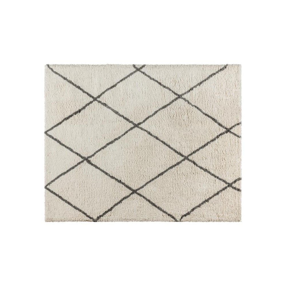 Flash Furniture Roxy 8x10 Ivory & Black Area Rug RC-KJ-181070-01-810-IV-GR-GG