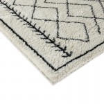 Flash Furniture Roxy 5x7 Ivory & Black Area Rug RC-MS-202012-01-57-GG