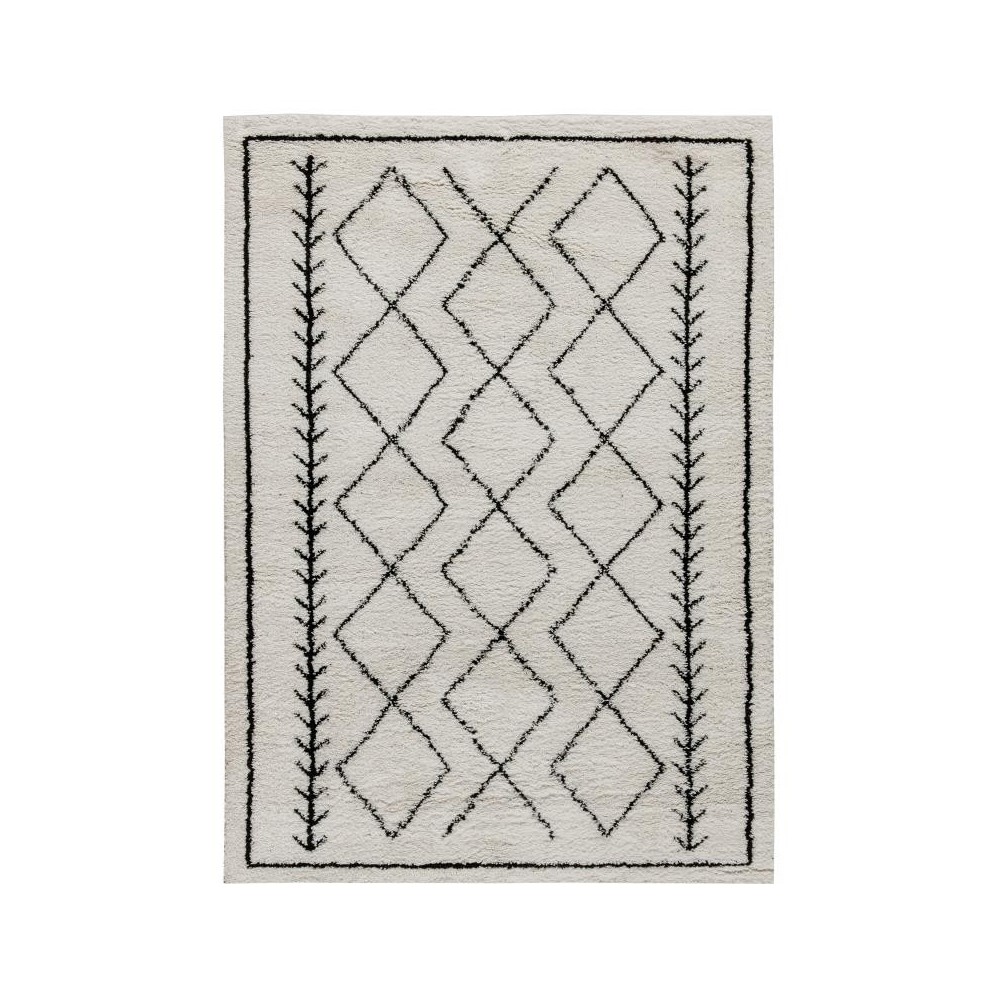 Flash Furniture Roxy 8x10 Ivory & Black Area Rug RC-MS-202012-01-810-GG