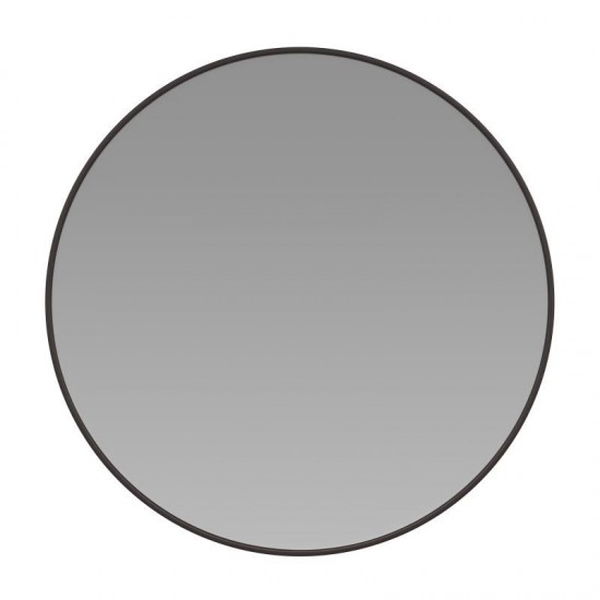 Flash Furniture Julianne Black 20" Round Wall Mirror RH-M003-RD50MB-BK-GG