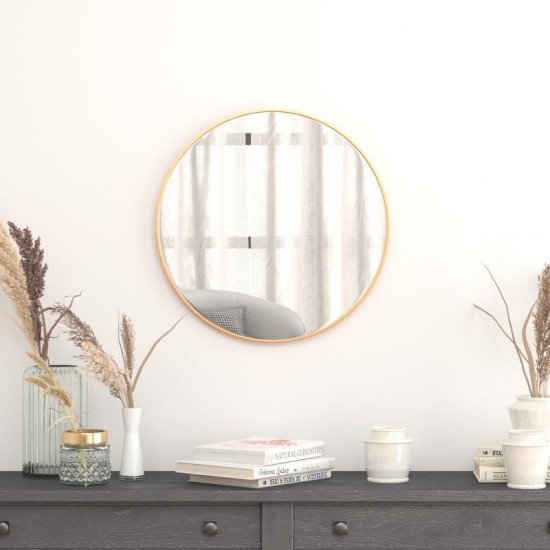 Flash Furniture Julianne Gold 24" Round Wall Mirror RH-M003-RD60BB-GD-GG