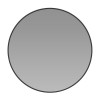 Flash Furniture Julianne Black 36" Round Wall Mirror RH-M003-RD91MB-BK-GG