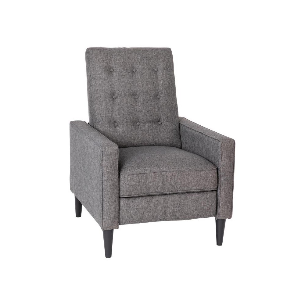 Flash Furniture Ezra Gray Pushback Recliner SG-SX-80415N-GY-GG