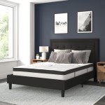 Flash Furniture Roxbury Queen Platform Bed Set-Black SL-BM10-23-GG