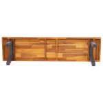 Flash Furniture Martindale Natural Acacia Wood Bench THB-B01322-NAT-GG