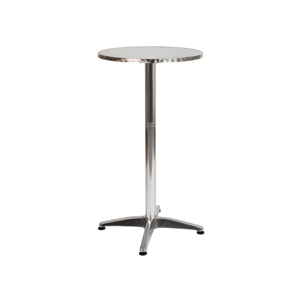 Flash Furniture Mellie RD Aluminum Bar Height Table TLH-059B-GG