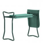 Flash Furniture Assisi Green Metal Garden Kneeler TLH-105-GR-GG