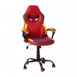 Flash Furniture Stone Red/Yellow Swivel Gaming Chair UL-A074-RD-GG