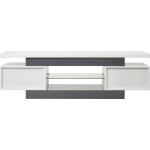 ACME Vicente TV Stand, White & Gray