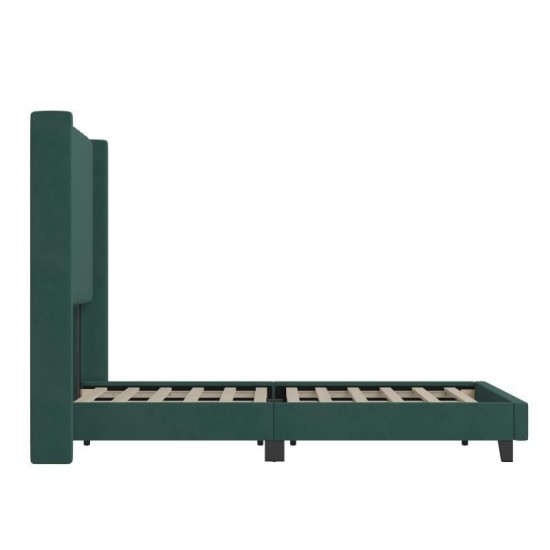 Flash Furniture Bianca Emerald Full Platform Bed YK-1079-GR-F-GG