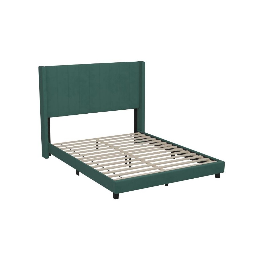 Flash Furniture Bianca Emerald Queen Platform Bed YK-1079-GR-Q-GG