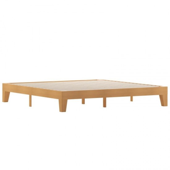 Flash Furniture Evelyn Pine Finish King Platform Bed YKC-1090-K-NAT-GG