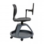 Flash Furniture Laikyn Mobile Desk Chair - Black YU-YCX-019-BK-GG