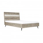 Bridges King Platform Bed in Two Tone Acacia Wood