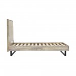 Peridot Queen Platform Bed Frame in Natural Acacia Wood