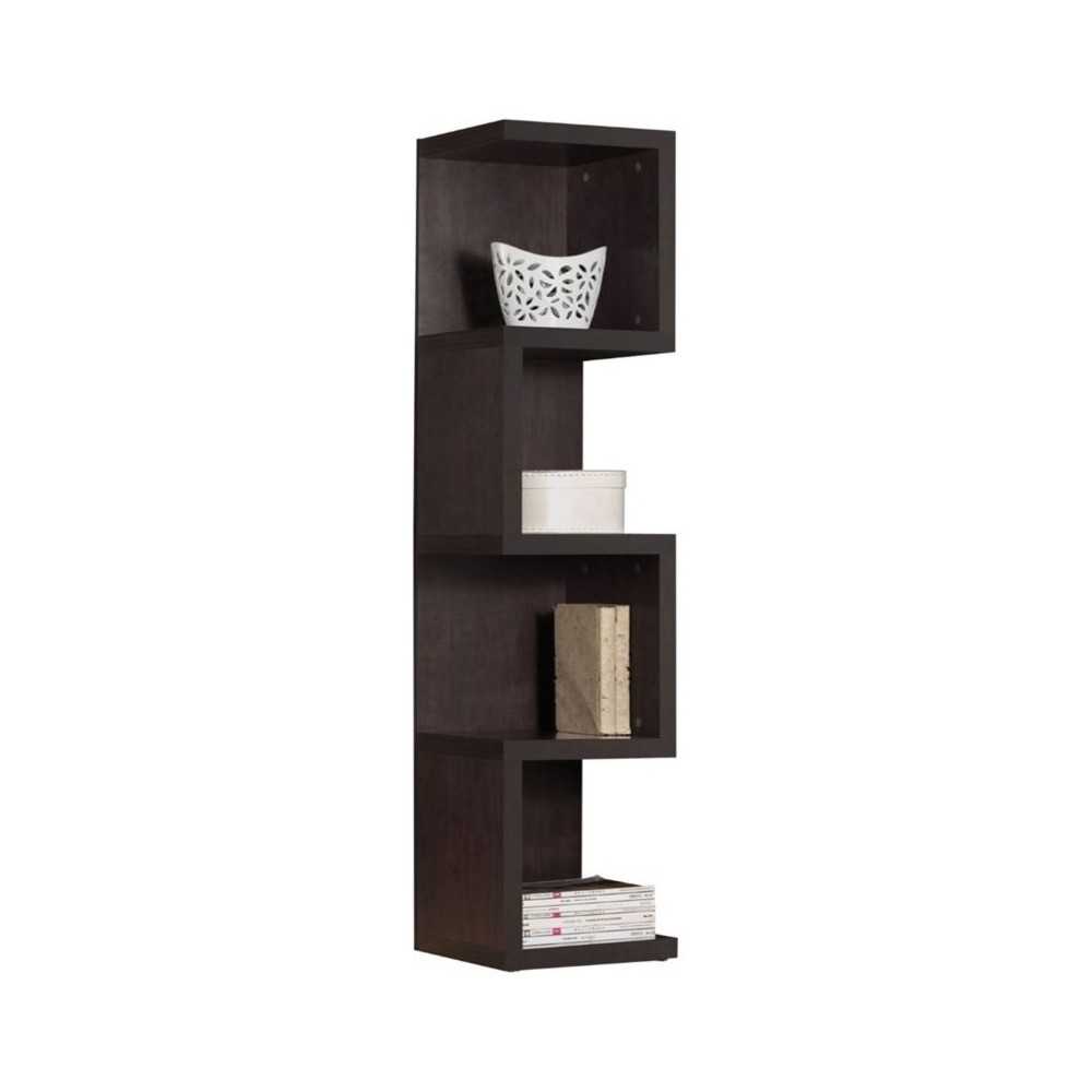 ACME Carmeno Bookcase - Large S Shelf, Espresso