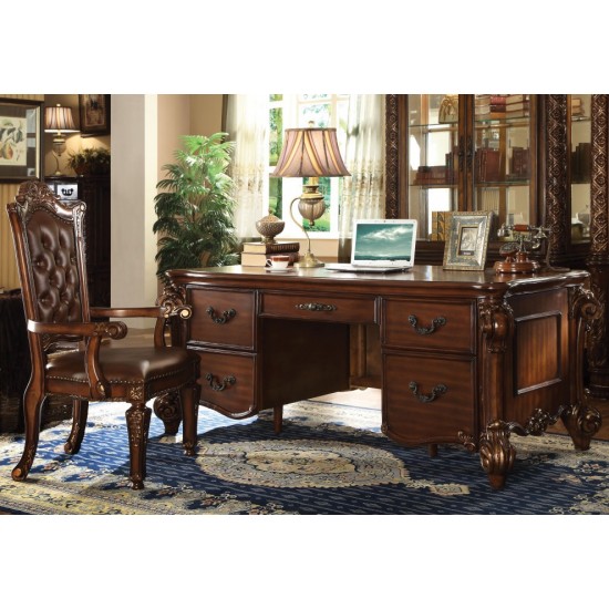 ACME Vendome Executive Desk, Cherry