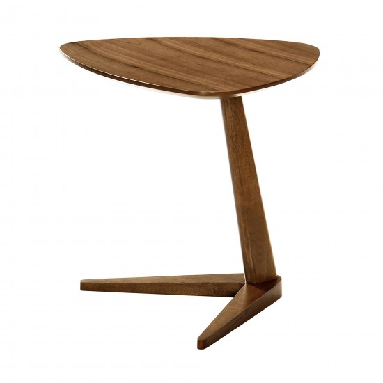 Bianka Walnut Veneer Tea Table