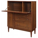 ACME Mullener Office Armoire, Walnut