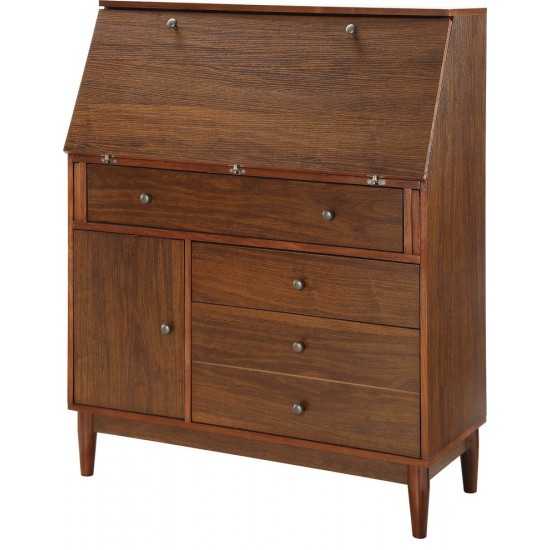 ACME Wyanie Office Armoire, Walnut