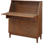 ACME Wyanie Office Armoire, Walnut