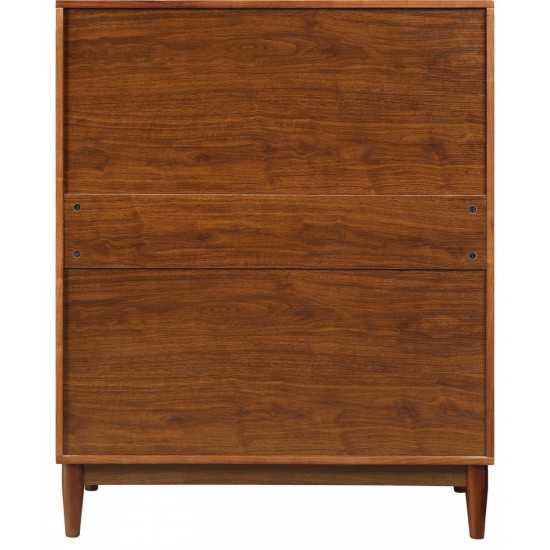 ACME Wyanie Office Armoire, Walnut