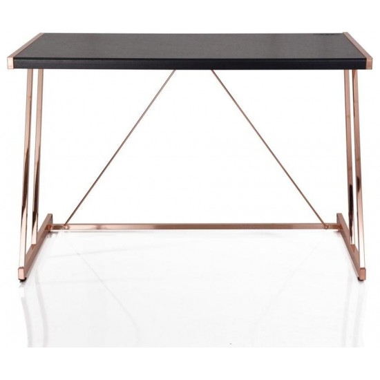 ACME Finis Desk (USB Dock), Black & Rose Gold