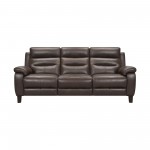 Hayward 82" Espresso Genuine Leather Power Reclining Sofa