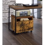 ACME Bob File Cabinet, Weathered Oak